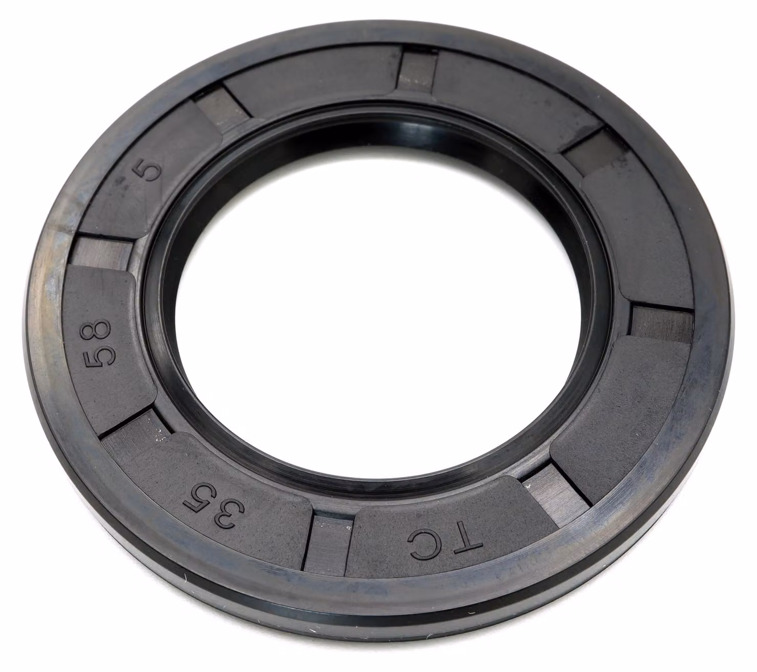 Guarnizione labiale 35x58x5 mm, NBR 70, conforme alla norma DIN 3760