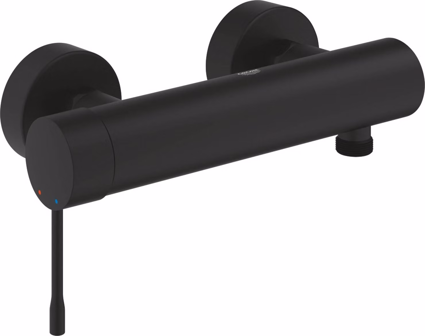 Grohe Essence Mitigeur monocommandé pour douche, montage mural, apparent, 25252KF1, 25252KF1