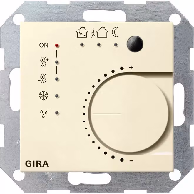 Gira 210001 Regolatore continuo KNX Sistema 55 Bianco crema