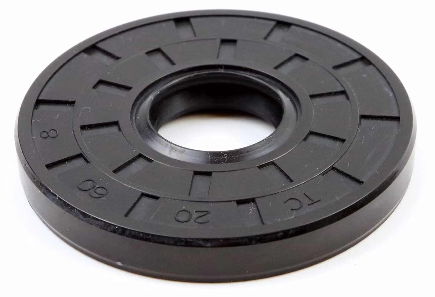 Guarnizione radiale per albero, dimensioni 20x60x8 mm, materiale NBR70, conforme alla norma DIN 3760