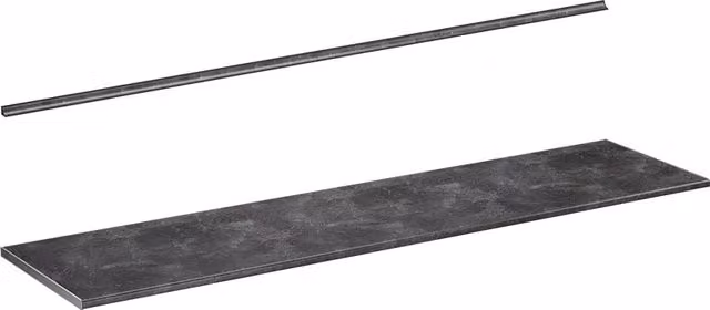 Top cucina R-Line Antracite/Antracite 240 cm Vicco