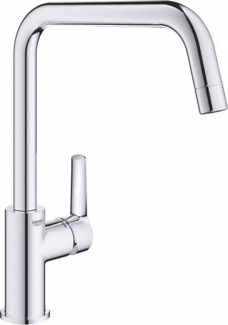 Miscelatore monocomando GROHE per lavello, cromato, bocca girevole, altezza 310 mm, altezza bocca 220 mm, foro 34 mm