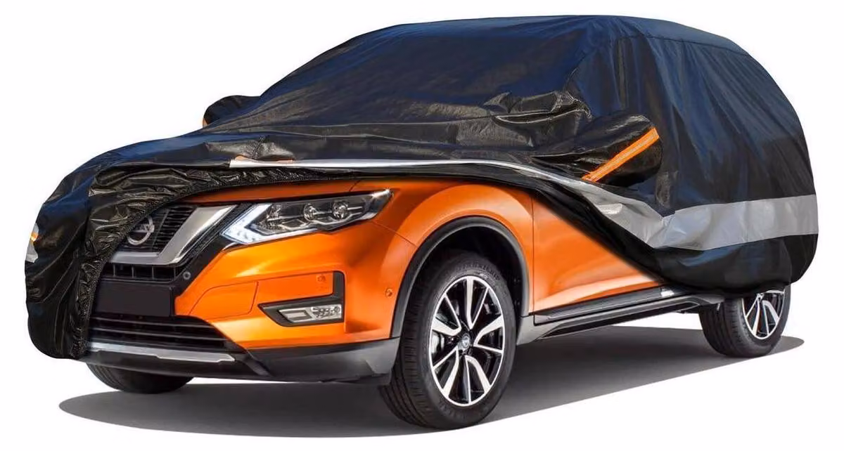 Copertura per auto, 10 strati, impermeabile, traspirante, colore nero, per Nissan X-Trail (2007-2023)