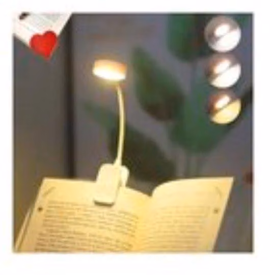 Lampada a clip ricaricabile - Illuminazione d'ambiente per interni - Lampada per la coltivazione di piante - Lampada da lettura compatta - Intensità regolabile - Illuminazione per piante acquatiche - Illuminazione per barriere coralline - Ricaricabile tra