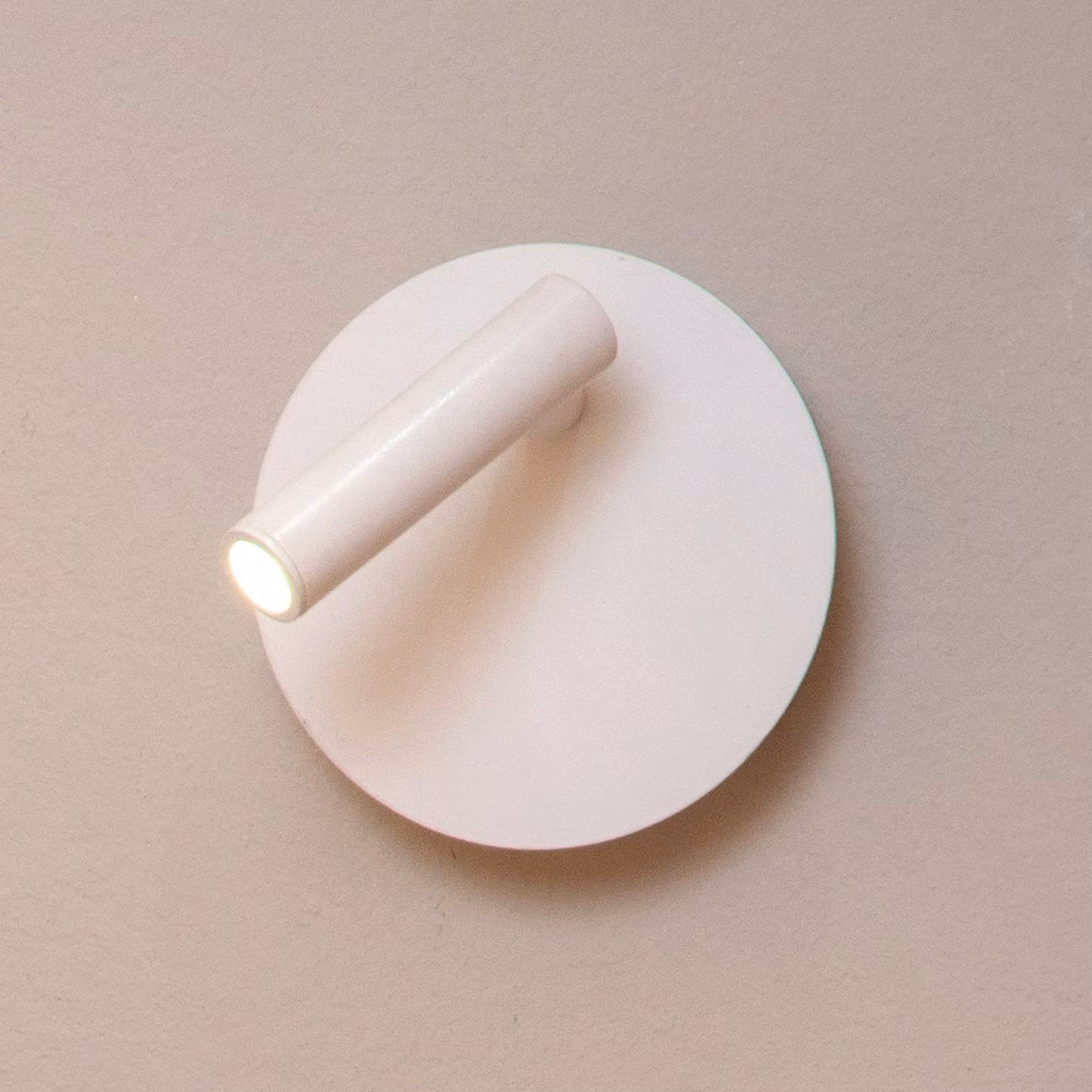 Lucide Barra di faretti Jolijn, Bianco / Opale, Camera da letto, Metallo, Applique a LED