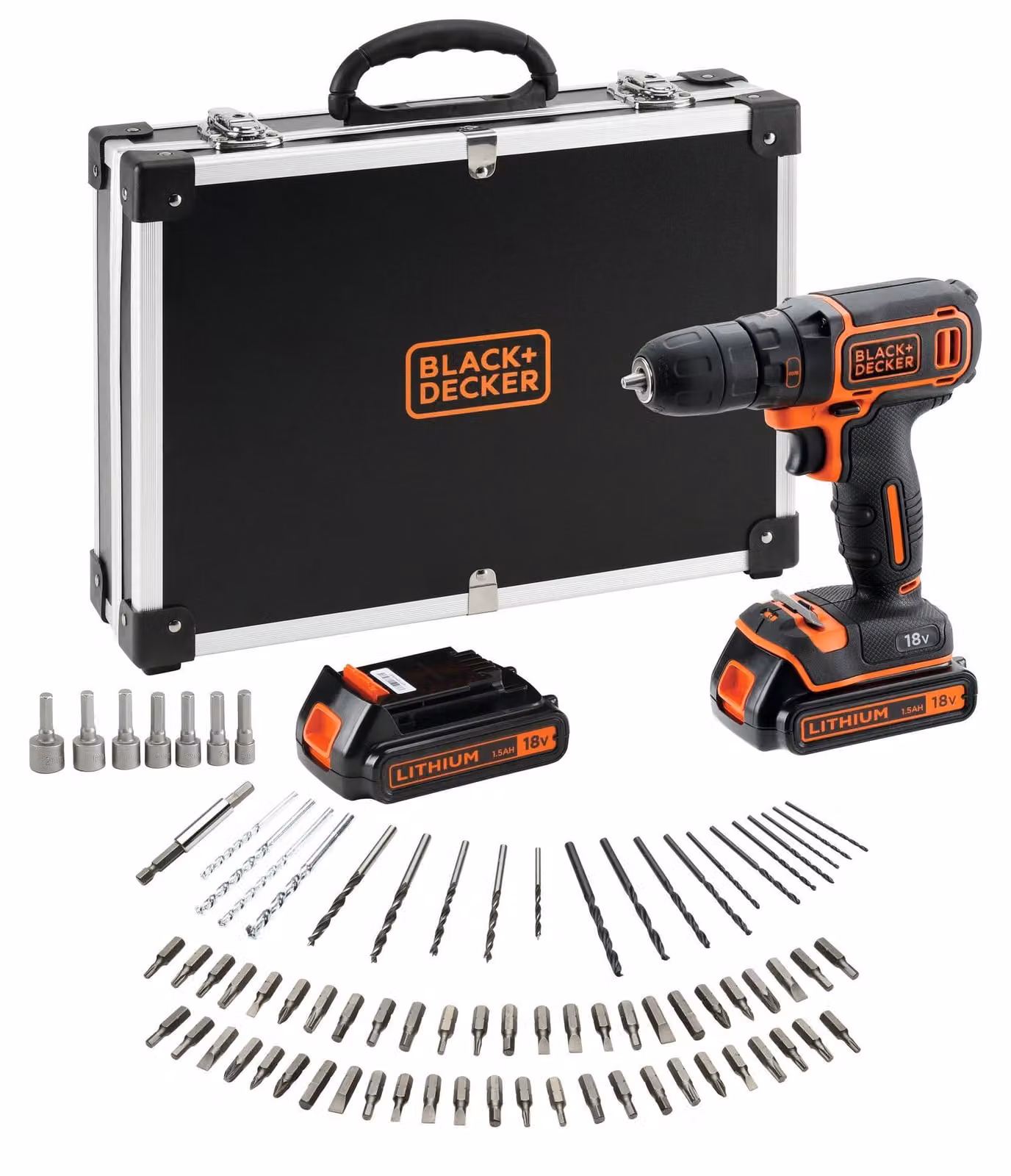 BLACK+DECKER 18V drill/driver CDC18BAFC-QW