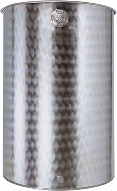 Contenitore per alimenti Belvivere in acciaio inossidabile argento, Capacità: 100 lt, Ø: 46 cm, H: 69 cm