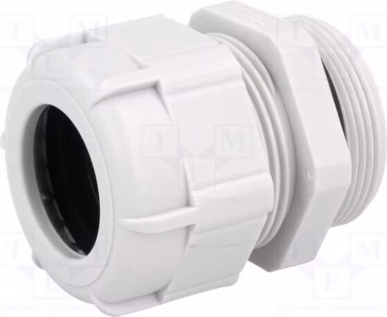 1 x Raccordo per cavo, conforme alla norma UL94V-2, modello 4029, materiale: IP68, colore grigio