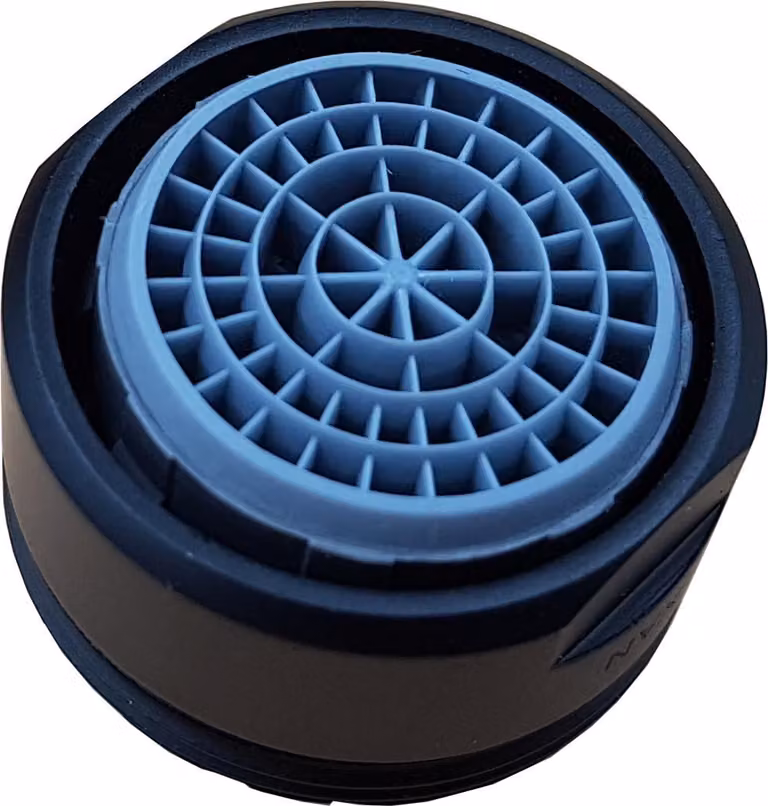 Aeratore M24 GZ nero, in silicone, facile da pulire