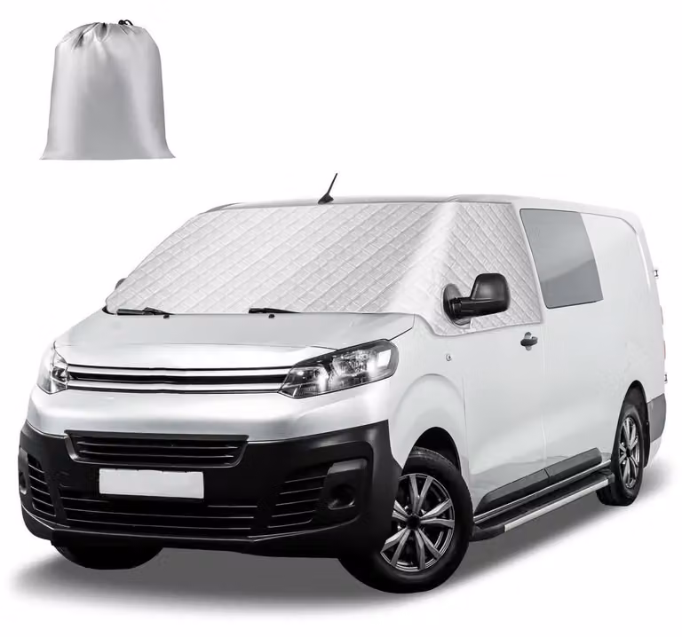 Copertura parabrezza per Citroen Jumpy SpaceTourer, Peugeot Expert Traveller, Toyota Proace, modelli dal 2016 al 2025 - Protezione solare, neve e ghiaccio