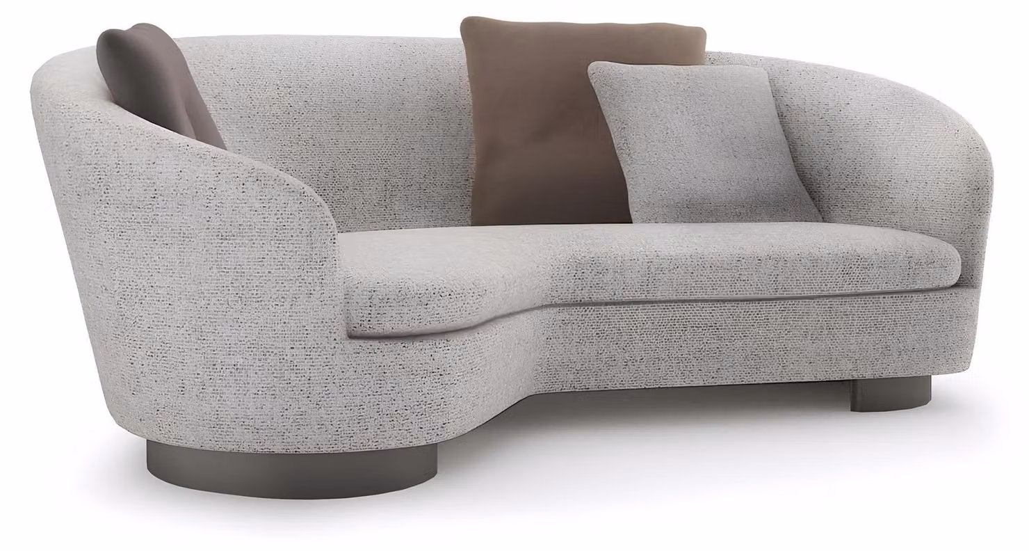 Dreisitzer Couch Polster Design Sofa 3er Sitz Sofas Zimmer Moderne Grau Couchen