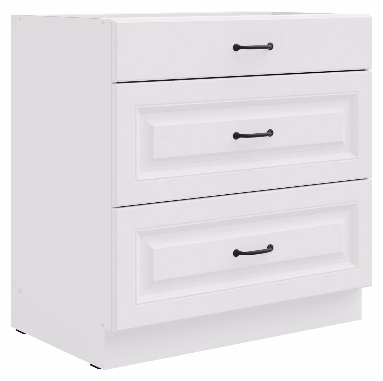 Base per cucina 80 cm Stilo White Cucina a estrazione totale con chiusura ammortizzata Mobile per cucina