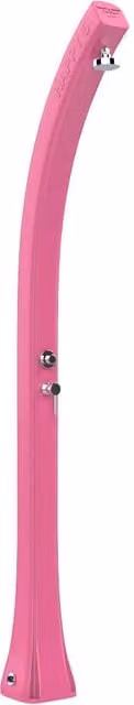 Doccia Solare da Giardino 28L Miscelatore Temporizzato Arkema Happy Beach Fuxia