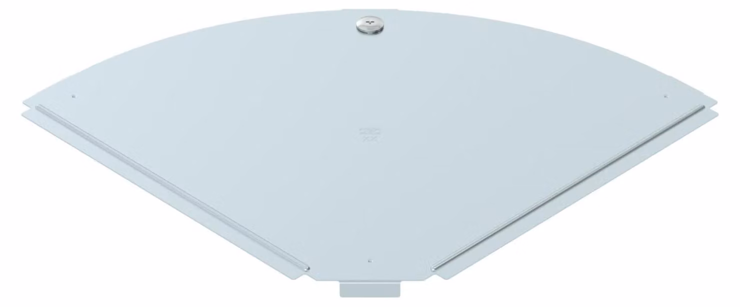 OBO Coperchio Bettermann per curva a 90 gradi RBD 90 300 FS 6036906