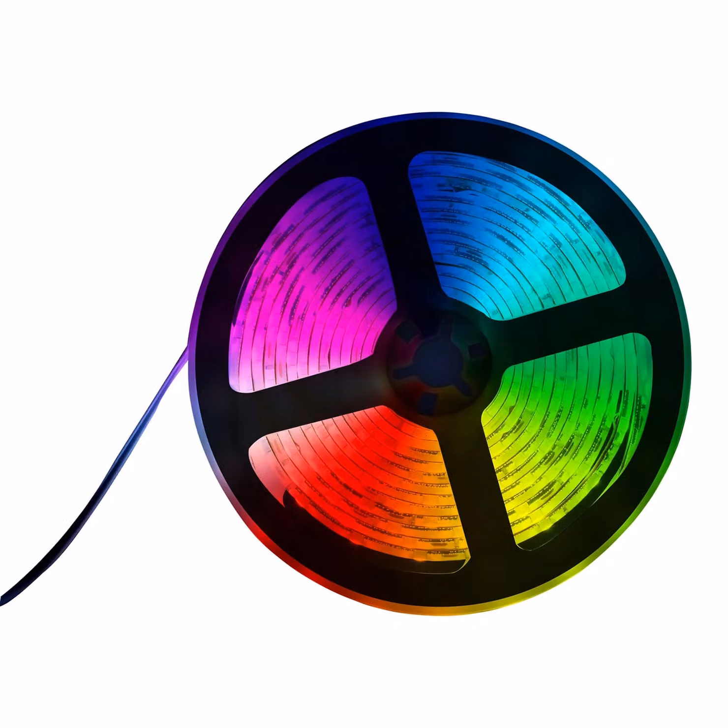 Striscia LED RGB Grundig Multicolore con Telecomando, IP65, Lunghezza: 3 m – 1