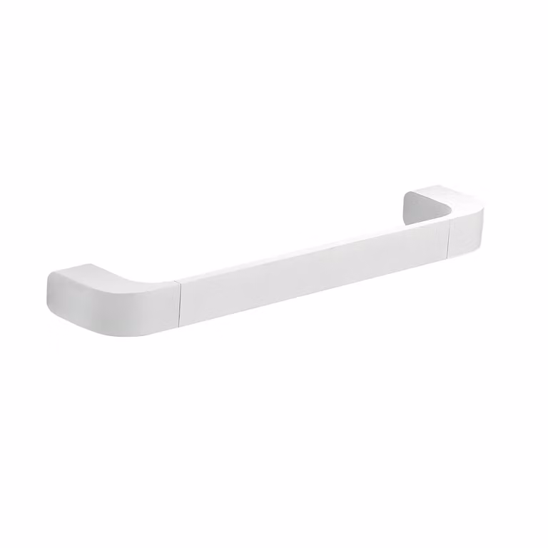 Portasalviette 35 cm in ottone, acciaio inox e Cromall 3221-35 Gedy serie OUTLINE Bianco Opaco