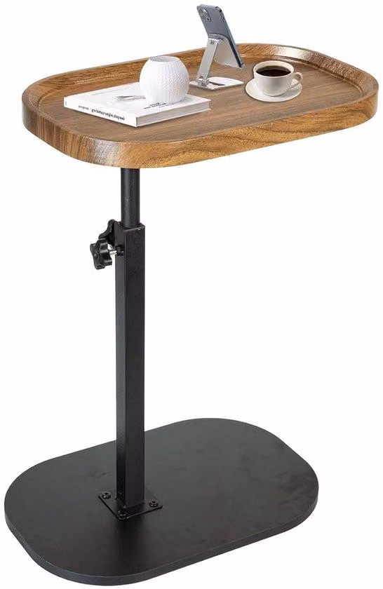 Tavolino girevole a C - Piano girevole - 1 pezzo - Design moderno - Robusto