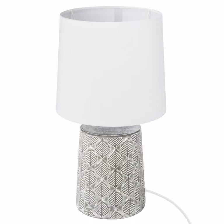Lampada da tavolo e da scrivania con base in Vetroceramica, illuminazione da camera da letto alla moda con paralume
