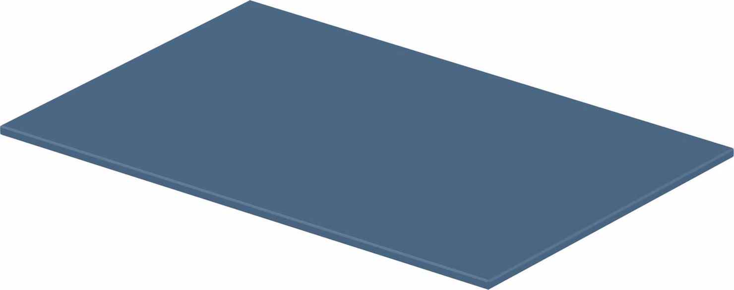 Duravit DuraSquare 57x38cm, pour consoles métalliques 003101 / 003102, 0099648800, 0099648800