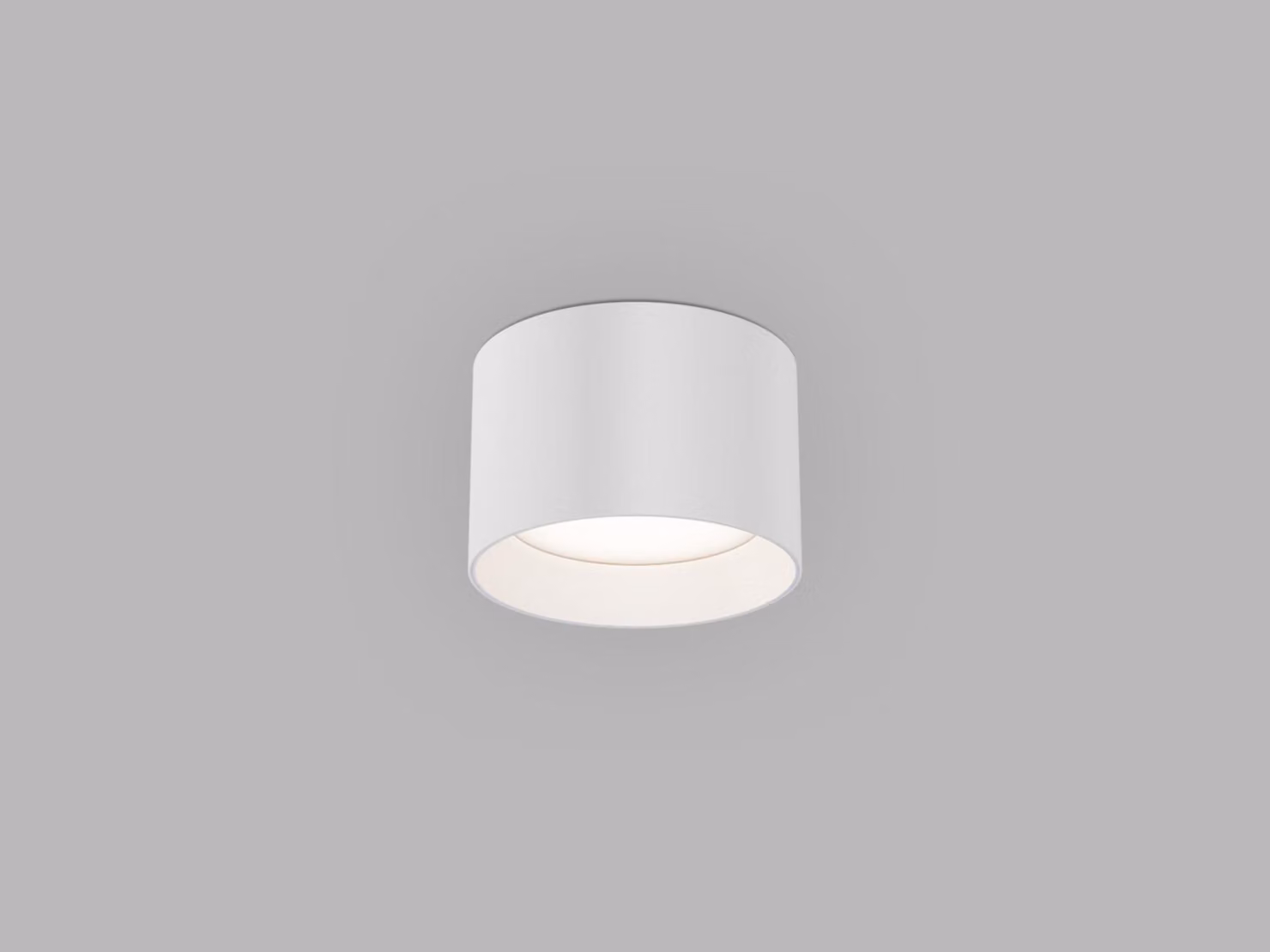 LED2 1480151DT Plafona ZETA ON XS, con regolazione TRIAC, 8 W, 3000 K/3500 K/4000 K, UGR bianco