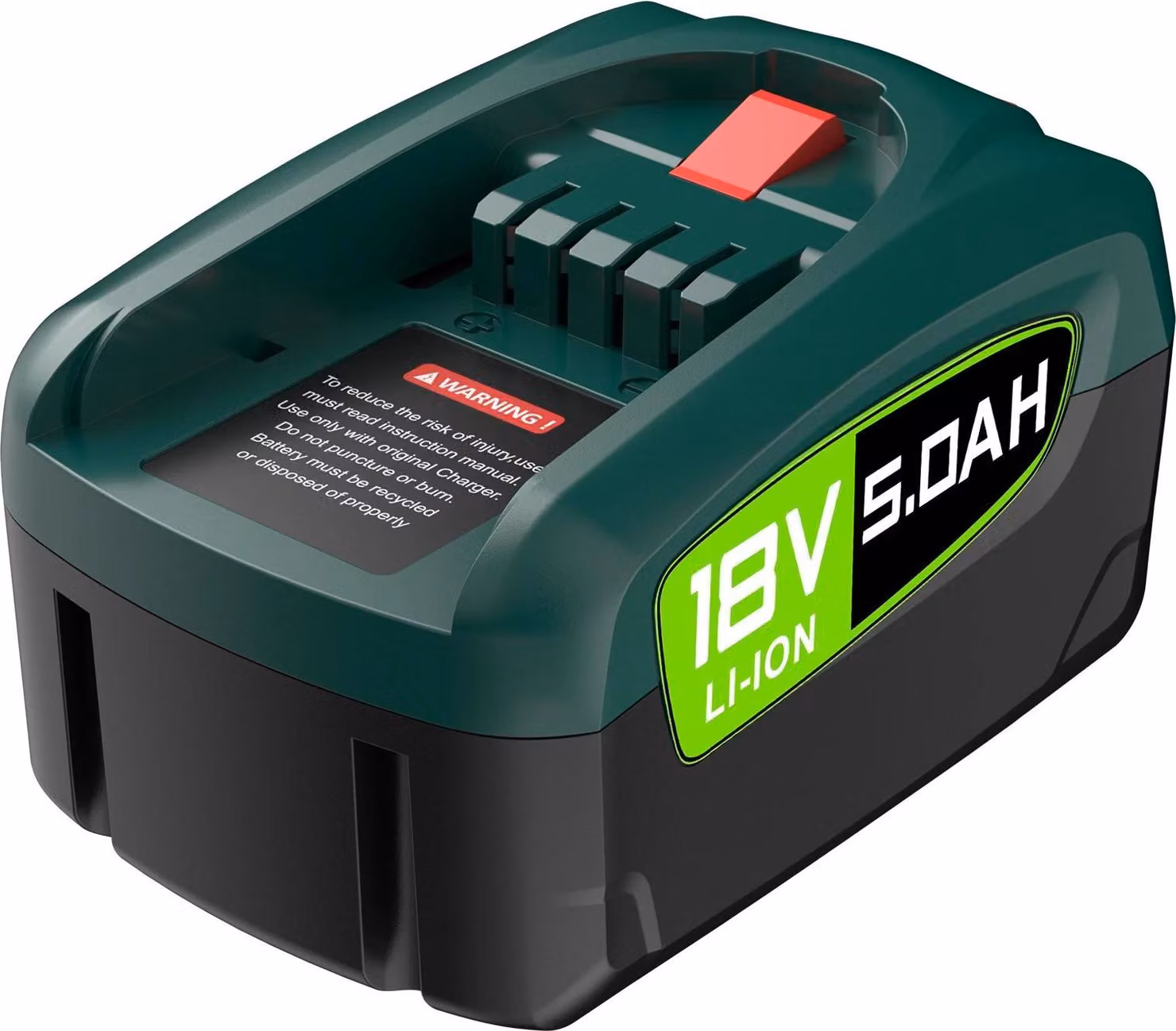 Batteria ricaricabile, 5000mAh, compatibilità 18V, 1PACK batteria