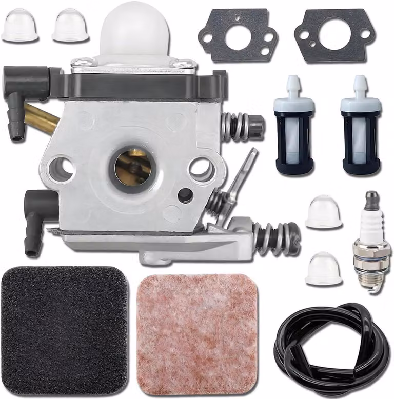 Carburatore WT-253, per soffiatori da giardino, con filtro dell'aria 4137 124 2800