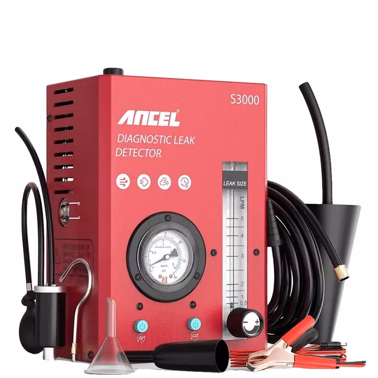 Tester di perdite di fumo, macchina del fumo EVAP a 12 V, rilevamento delle perdite del tubo del carburante