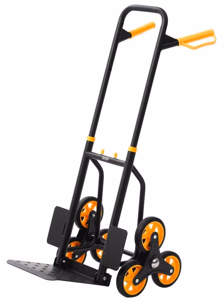 Carrello pieghevole per scale, capacità di carico: 150 kg, Acciaio al carbonio
