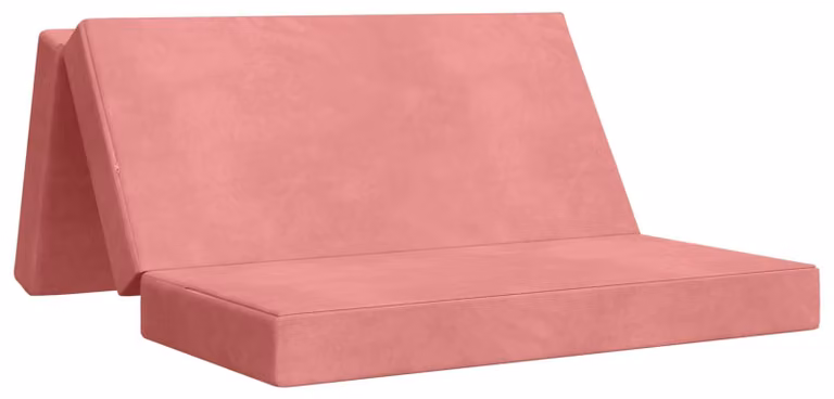 Divano Letto Pieghevole 120 x 67 x 45 cm Rosa