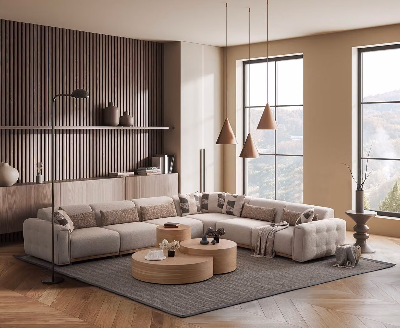 Polstergruppe Sofalandschaft Möbelgarnitur Ecksofa Eckcouch Sofa Couch 4tlg