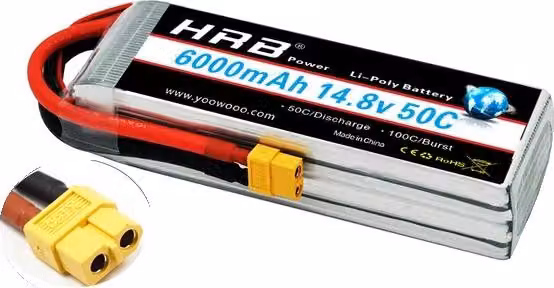 Batteria al litio, alta capacità, diverse opzioni