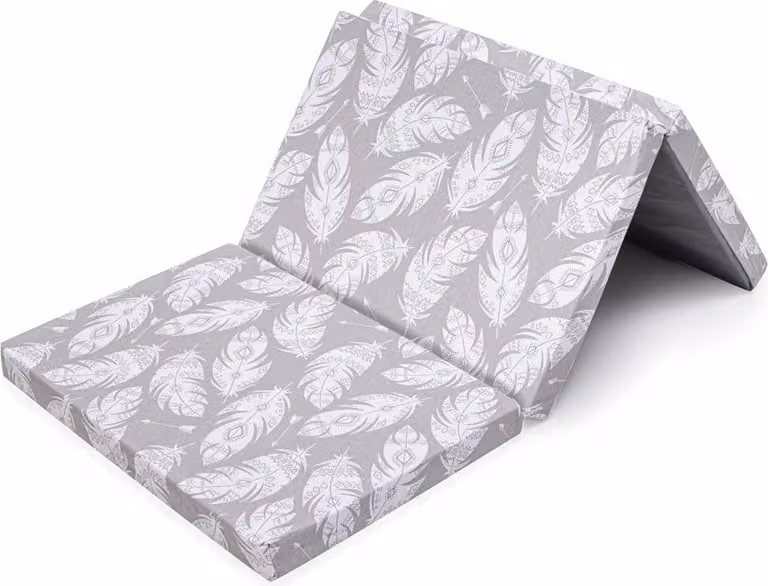 Materasso pieghevole per culla New Baby STANDARD 120x60x5 cm in piuma