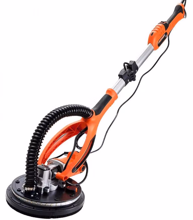 Levigatrice per cartongesso da 850 W - disco abrasivo da 215 mm - 5 velocità