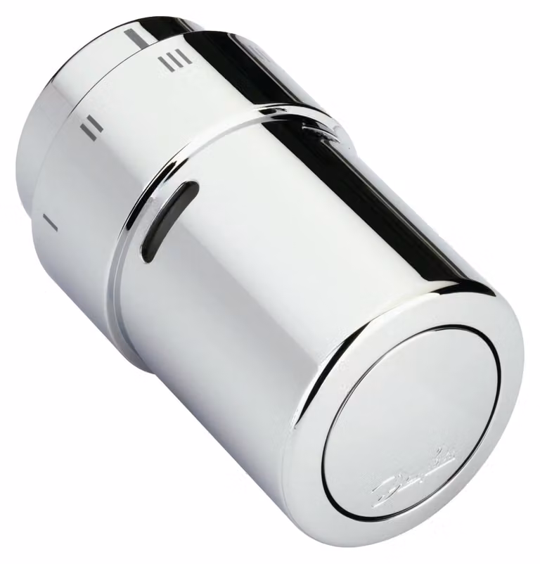 Elemento sensore di design Danfoss RAX sensore integrato, cromato, 1 pz.