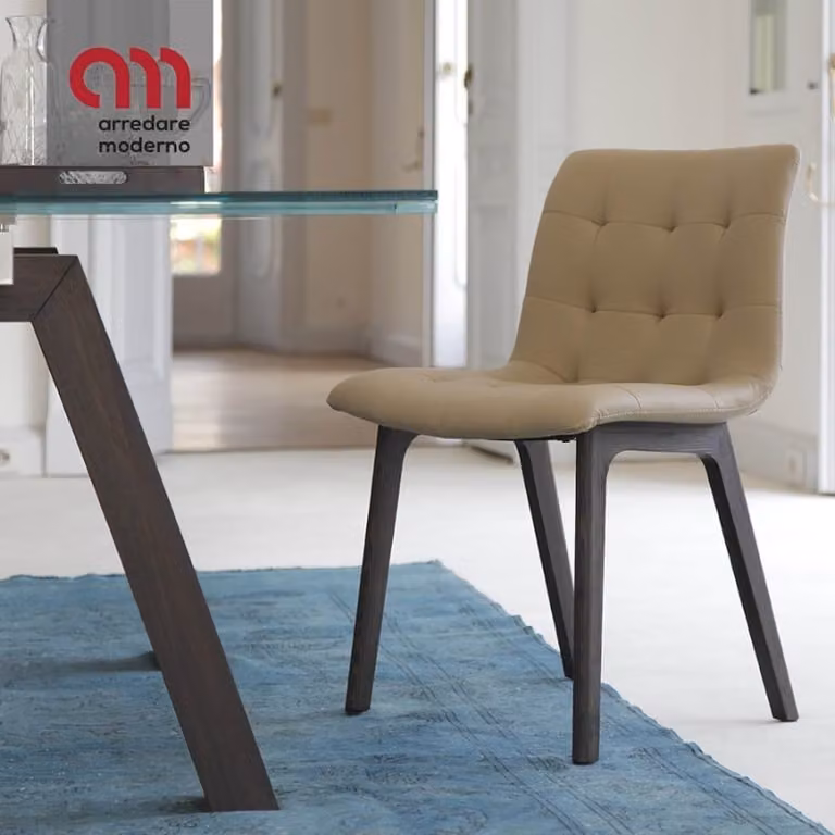 Sedia Kuga Bontempi Casa in legno