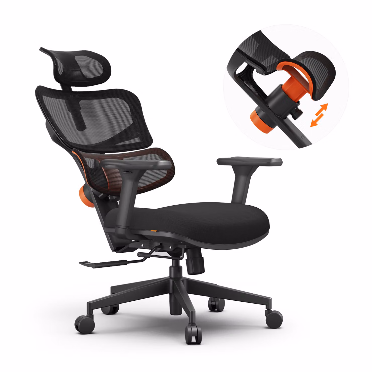 NEWTRAL Sedia da ufficio ergonomica - Sedia da scrivania con schienale alto