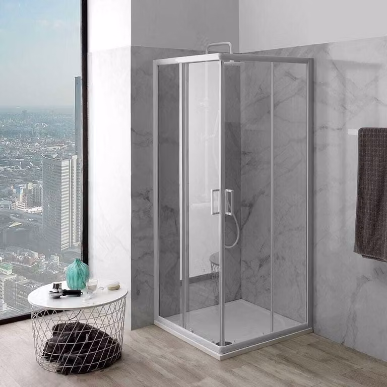 Box doccia 75x75 vetro trasparente 4 mm | Venere