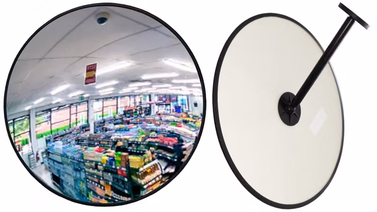 Solidchoice - Specchio di sicurezza convesso da 60 cm per una maggiore visibilità