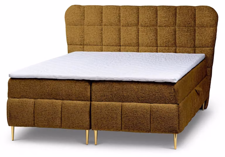 Letto con rete a molle Domy Gelbwurz, dimensioni 180 x 200 cm