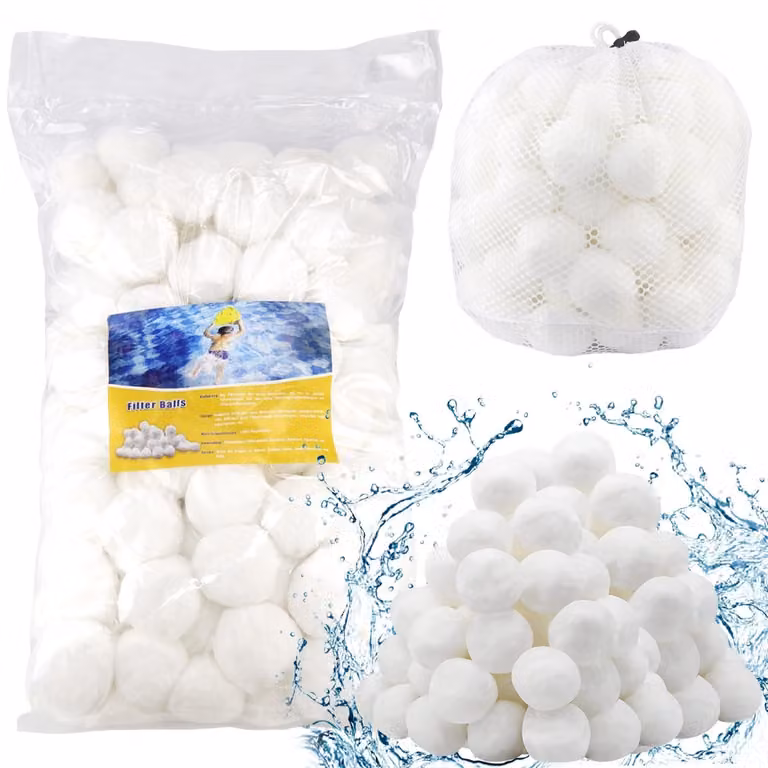 Sfere filtranti, sfere filtranti per piscine, adatte a impianti di filtrazione a sabbia, 700 g, sfere filtranti per piscine, sfere filtranti per piscine, pompa filtro, acquario, impianto di filtrazione a sabbia