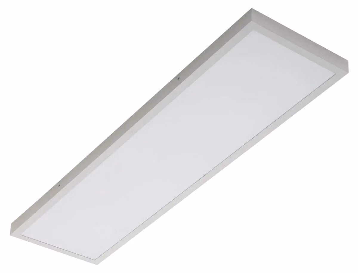ARELUX XPLANET SURF. Pannello LED, 40W, 220-240V AC, CRI 80, dimensioni 300x1200 mm, grado di protezione IP40, angolo di emissione 120°, temperatura di colore 4000K