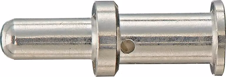 HARTING Yellok - Contatto a crimpare Perno di contatto (M) 0,75 mm² AWG18 argento, 1 pezzo Materiale lega di rame - 1 pezzo