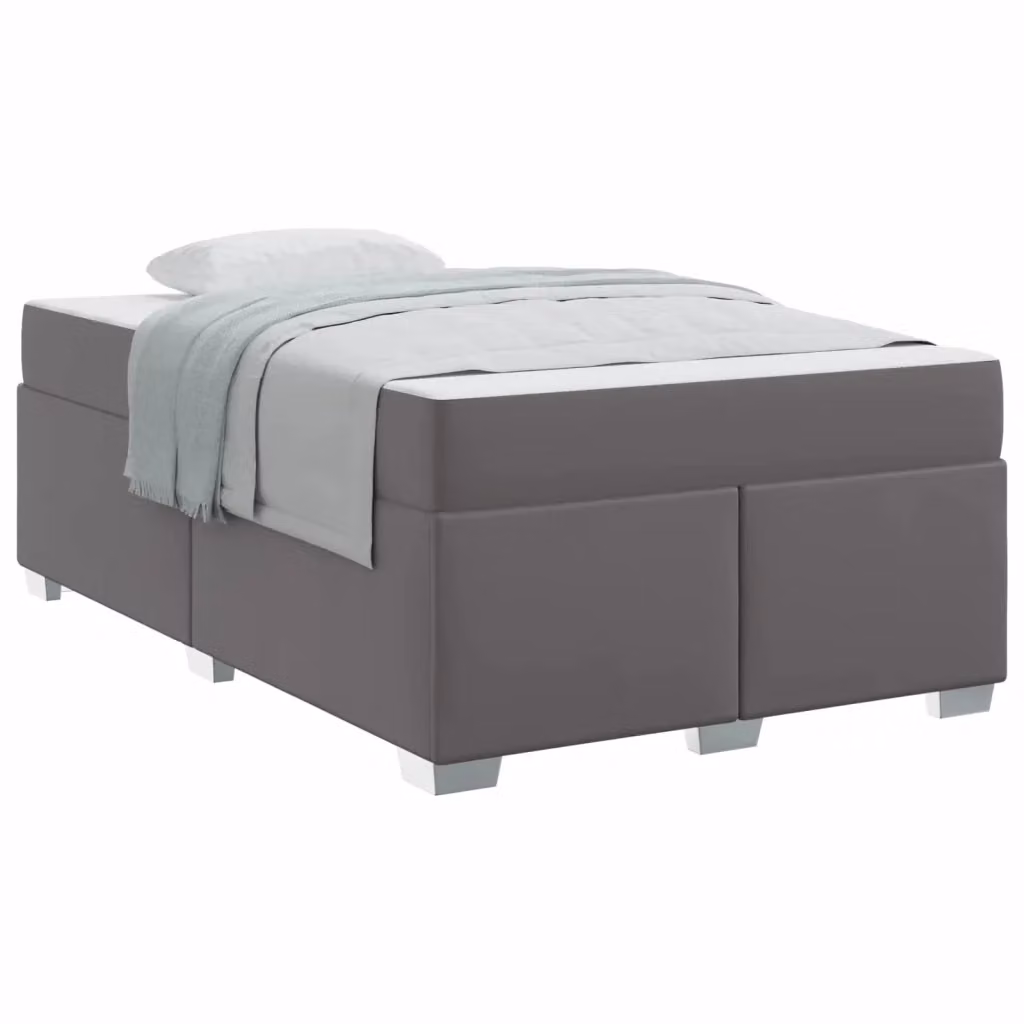 Struttura del letto imbottita vidaXL in tessuto grigio L/P: 120 x 200 cm – 2