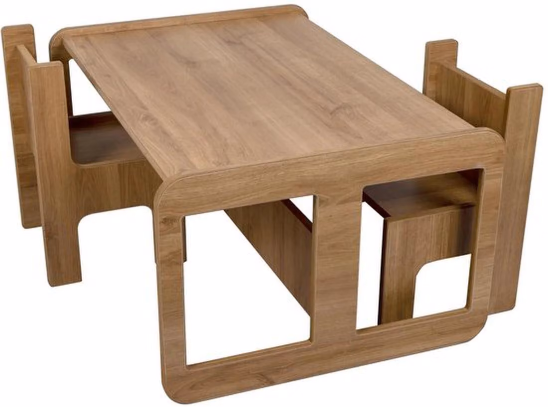 Azomor Scopri il versatile tavolino per bambini progettato per offrire sia divertimento che