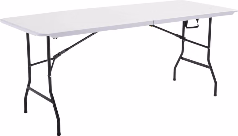 Tavolo pieghevole in PEHD da 180 cm - Oviala Kiosk