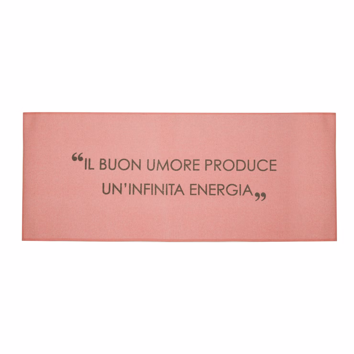 Tappeto da cucina KASANOVA Quotes modello moderno, antiscivolo e facile da pulire, L: 140 cm, P: 57 cm, colore rosa multicolore – 2