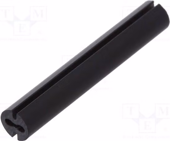 10 distanziatori per LED: diametro LED: 3 mm, lunghezza: 30 mm, diametro esterno: 4,8 mm, colore: nero, codice prodotto: 8GE04V80547. Distanziatori