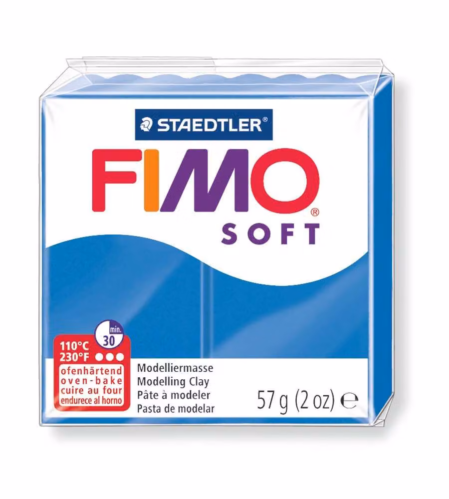 Pasta fimo soft 37 - 56 g blu