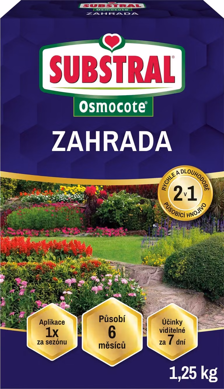 Concime da giardino SUBSTRAL Osmocote 1,25 kg
