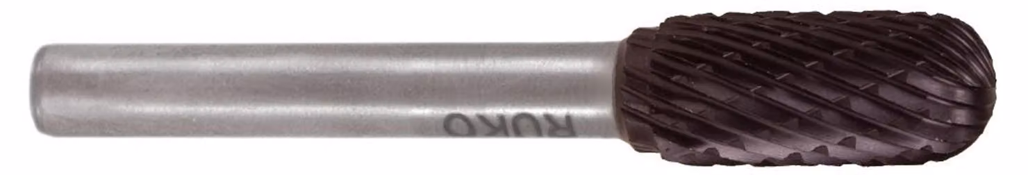 Freccia in metallo duro TiCN, a forma di semisfera, 6 x 56 mm, 1 pezzo